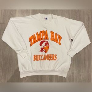 Vintage Tampa Bay Buccaneers Sweatshirt Crewneck Size XL NFL Made In Canada 1993